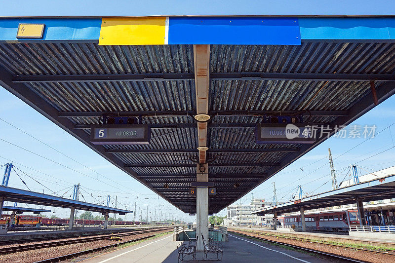 火车站的平台