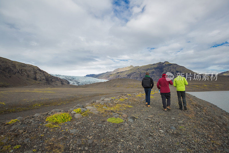 Breiðamerkurjökull冰岛的冰川