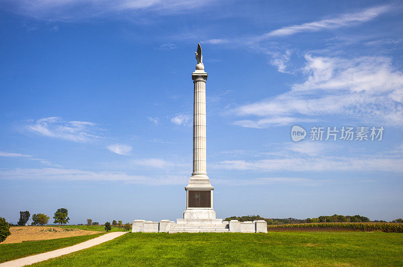 安提特姆国家战场的纽约州纪念碑(奉献于1919年)