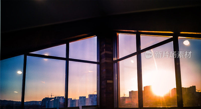 日落在windows中