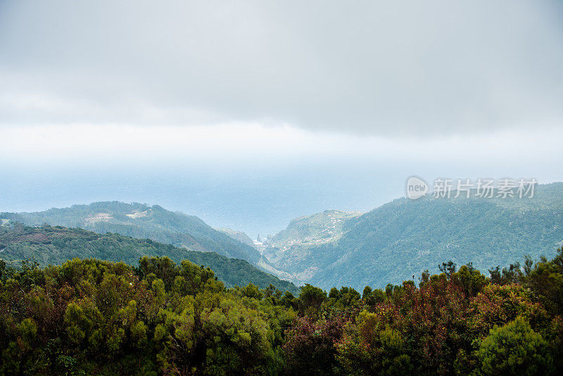 没有人类的马德拉风景