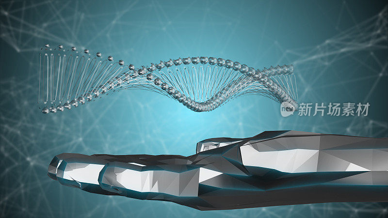 人工智能机器人人工智能克隆人类DNA基因组