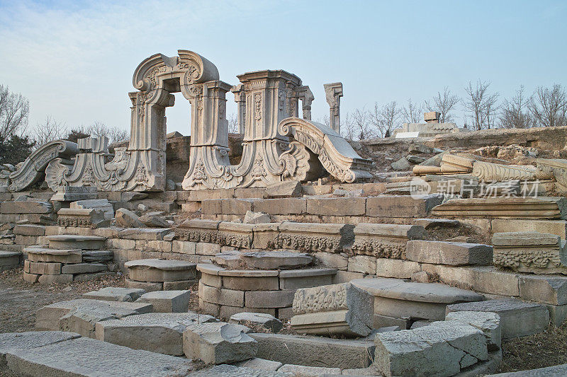 中国北京的圆明园