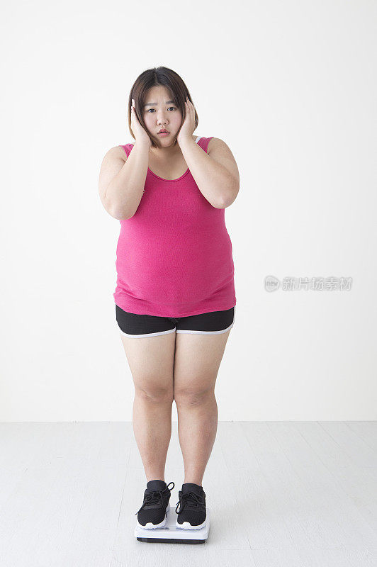女性,肥胖,测量,体重