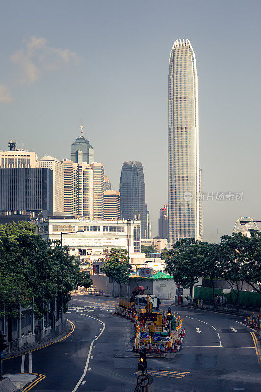 香港的天际线