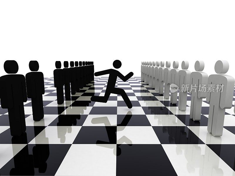 竞争商业战略象棋