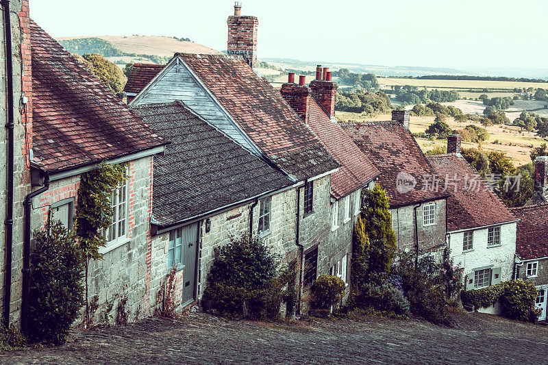 英国沙夫茨伯里田园诗般的小房子