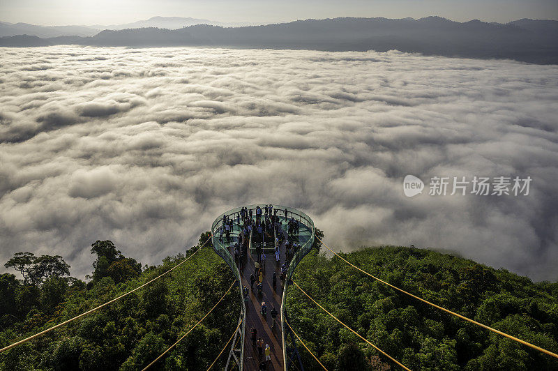 艾耶翁空中步道东南亚最长的空中步道，位于泰国Betong