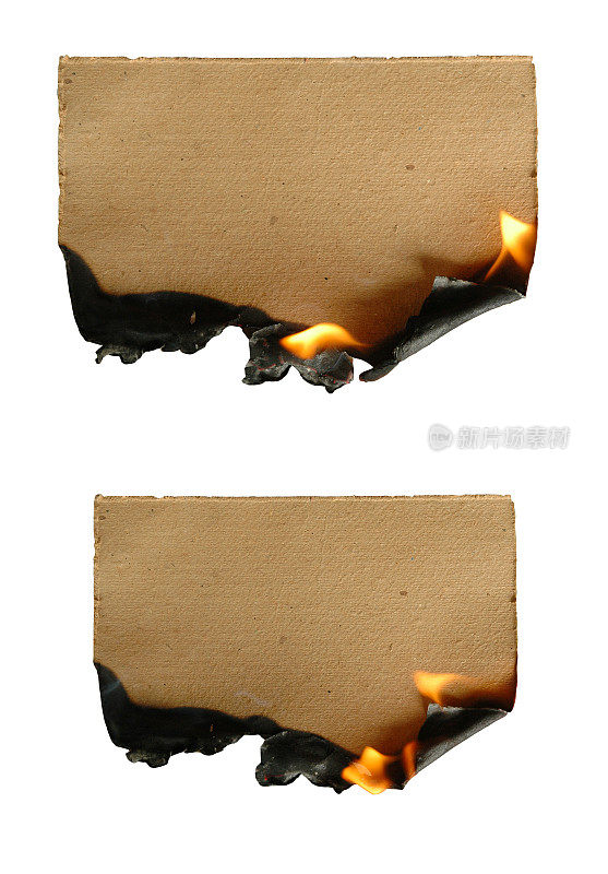 燃烧的纸
