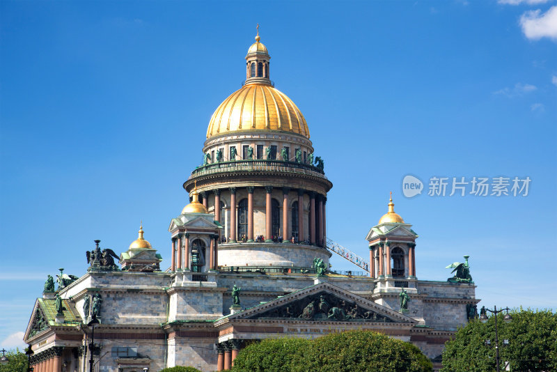 圣彼得堡的圣以撒大教堂