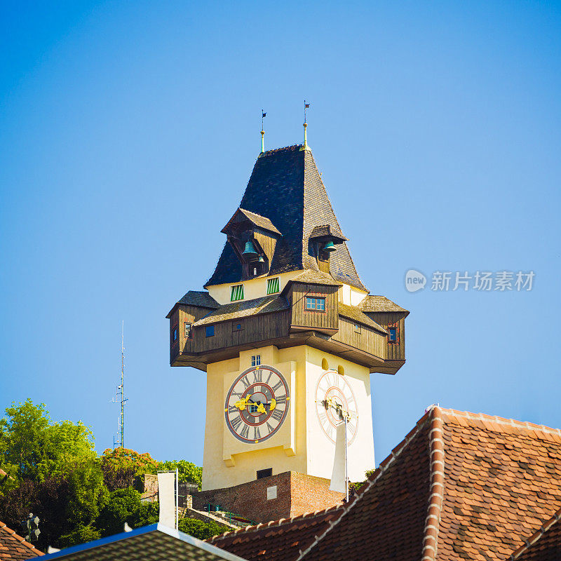 格拉茨的钟楼