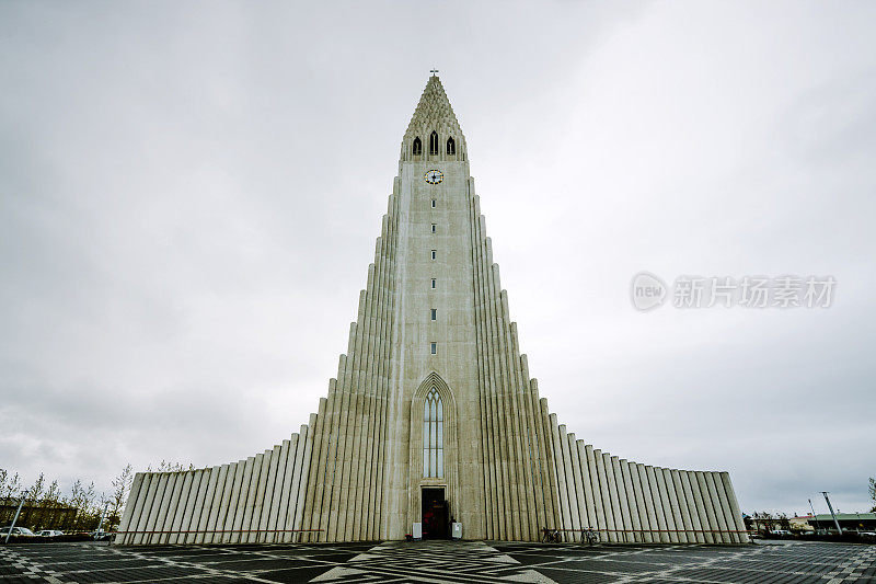 Hallgrímskirkja，路德大教堂Raykjavik教堂，室内，天花板