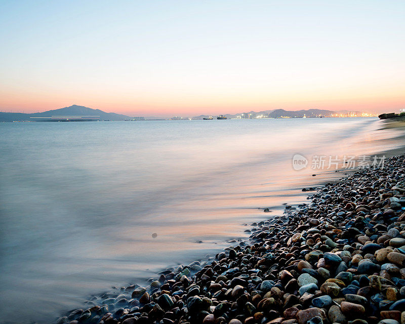 鹅卵石海滩