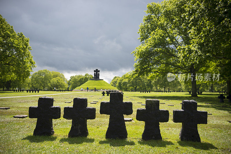 法国诺曼底的坎贝德国战争公墓