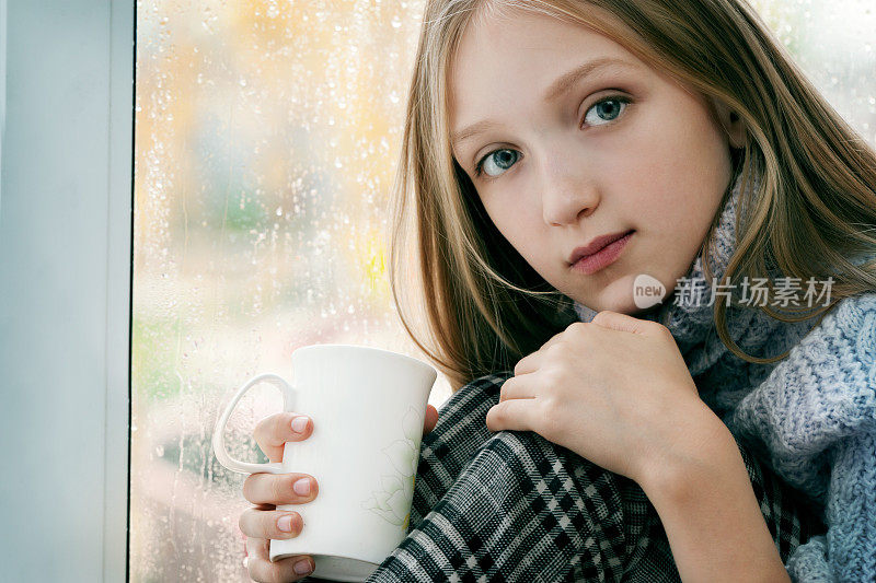 下雨天喝茶