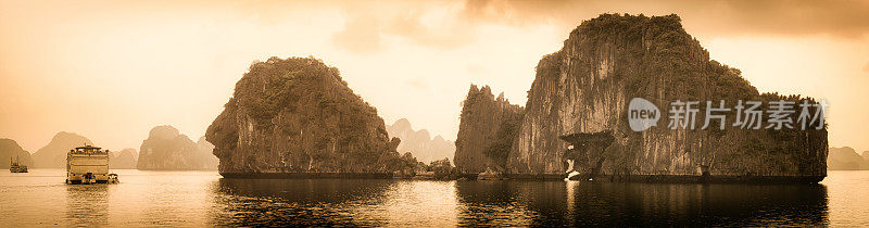 越南下龙湾面岛全景