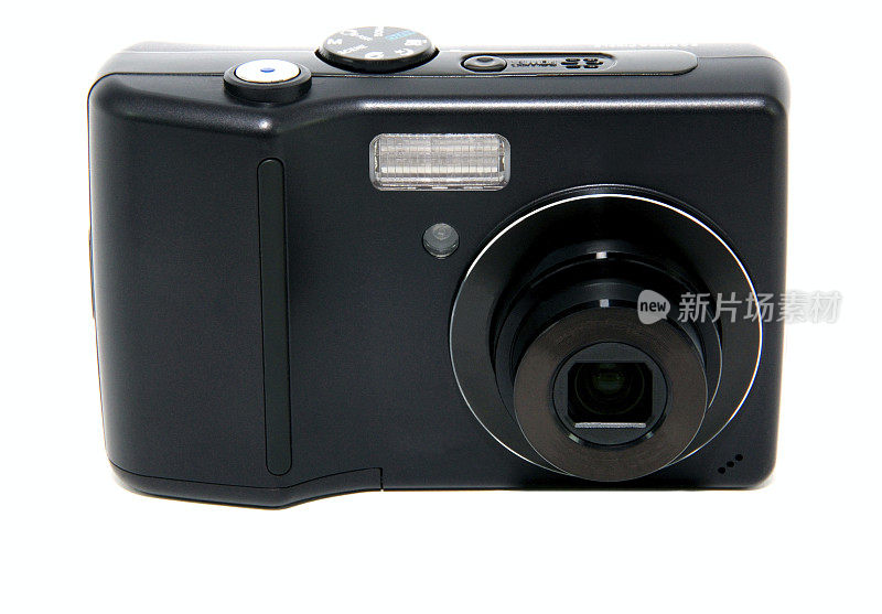 黑色的紧凑型相机
