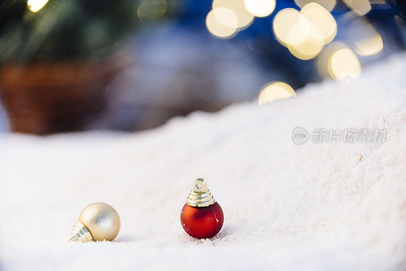 雪地里的小玩意儿