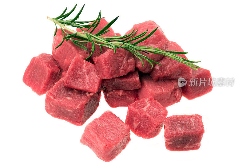 切碎的牛肉