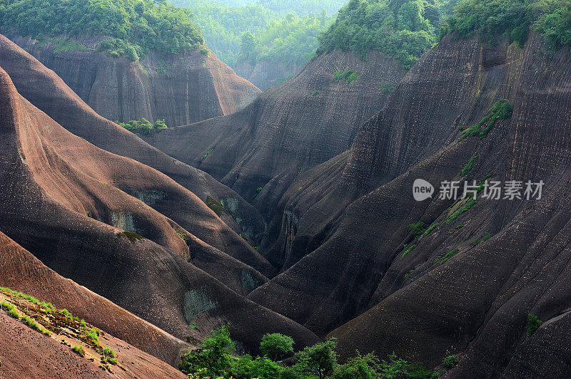 丹霞地貌风景区01