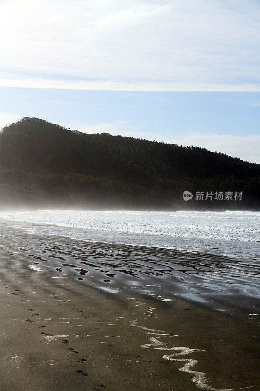 动荡的海岸