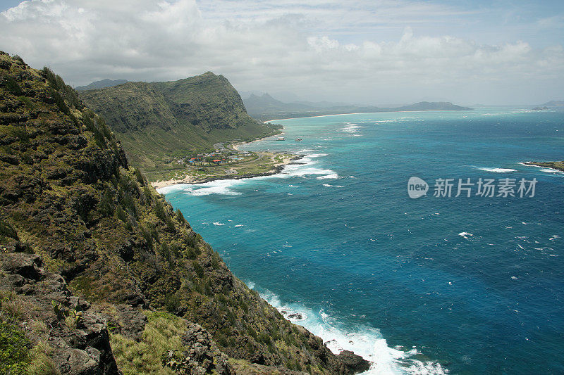 夏威夷瓦胡岛东北海岸