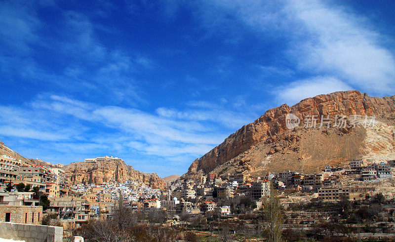 Maaloula镇;叙利亚