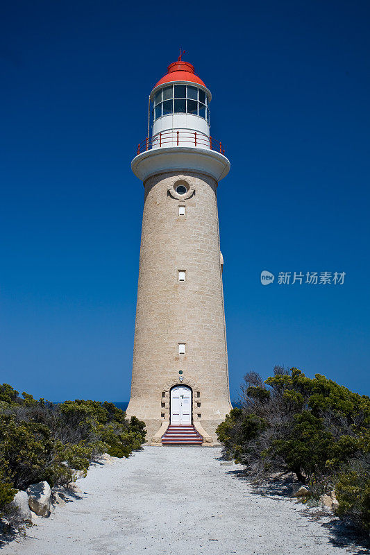澳大利亚袋鼠岛的Couedic角灯塔
