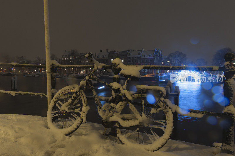 阿姆斯特丹的雪