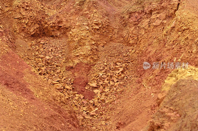 铝土矿，地表原生风化铝土矿沉积岩