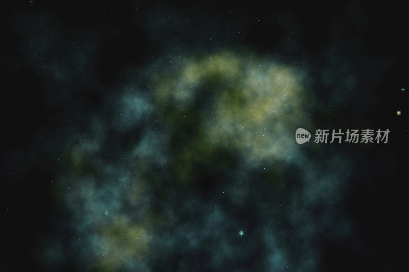 高质量的星系空间背景