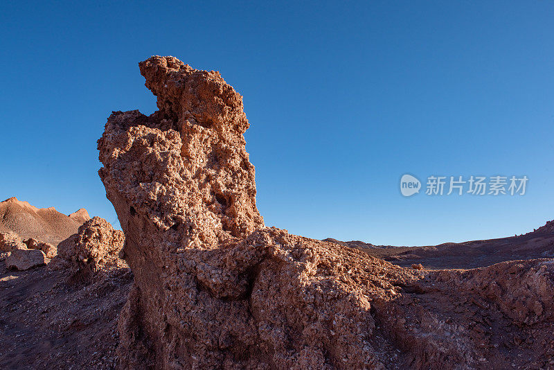 智利阿塔卡马沙漠月亮谷盐矿(卢纳谷)