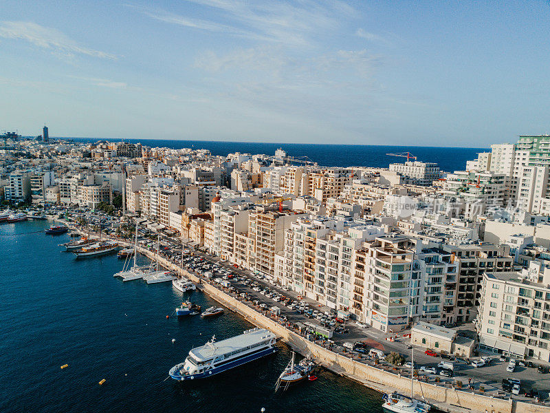 马耳他-地中海旅游目的地，瓦莱塔和斯利马海岸