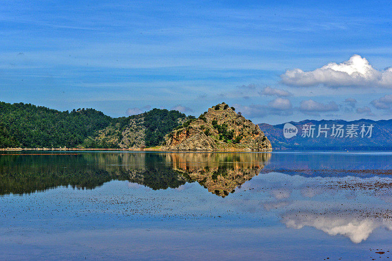 Orhaniye，火鸡Marmaris来了。