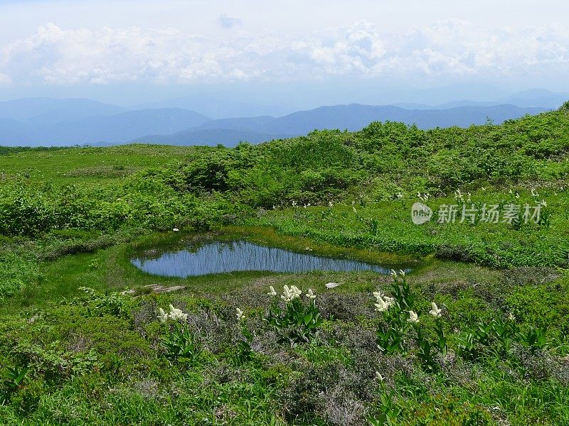 日本富山、岐阜的白令山(300座名山)