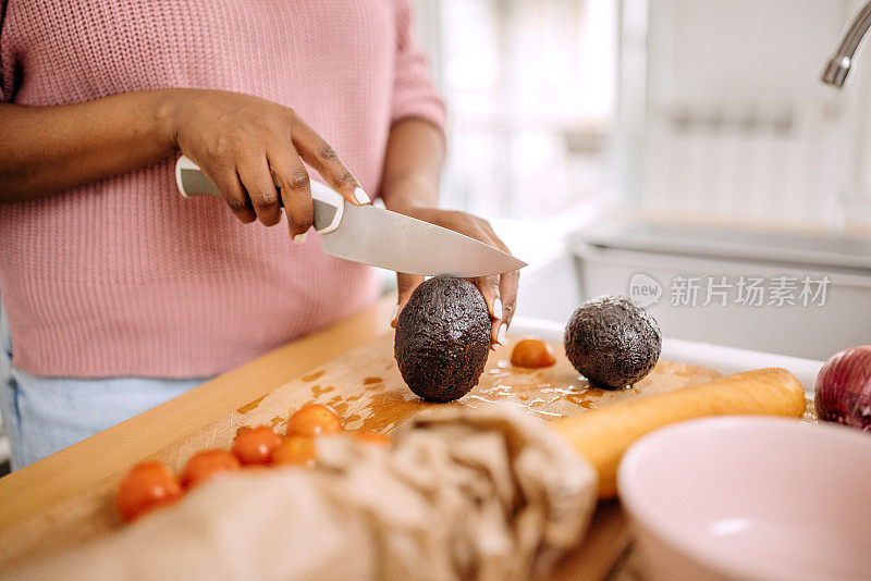 我要把这些蔬菜做成健康沙拉