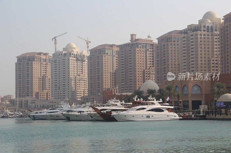 卡塔尔-多哈-珍珠多哈-码头