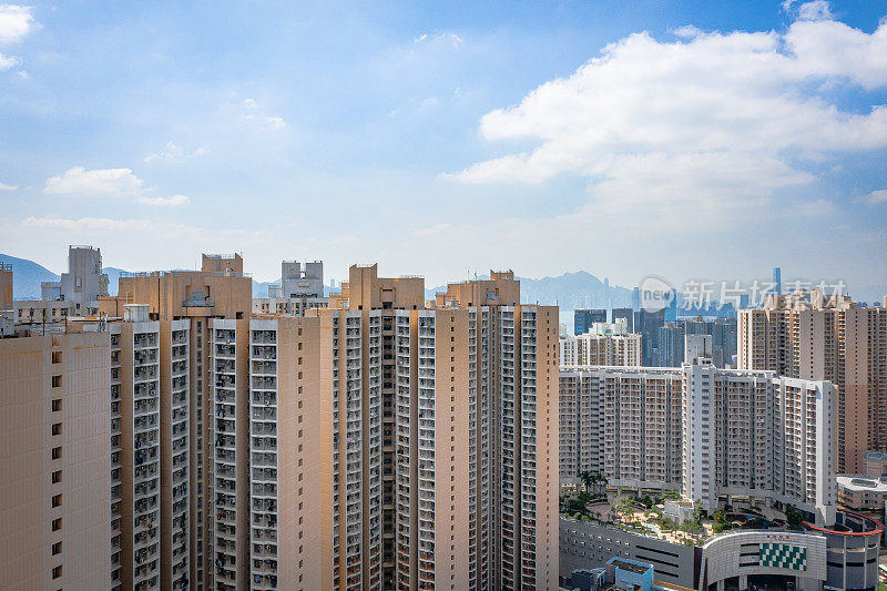 香港城的一幢公寓大楼