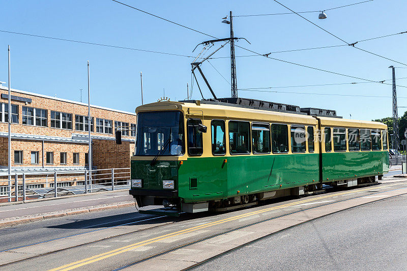 赫尔辛基的公共交通，电车
