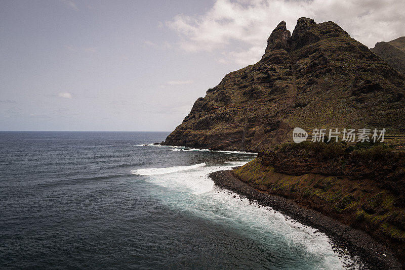 加那利群岛特内里费岛的海岸生态系统