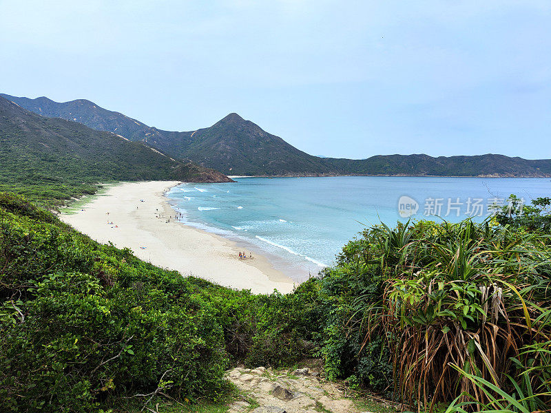 香港西贡东郊野公园大浪湾泳滩