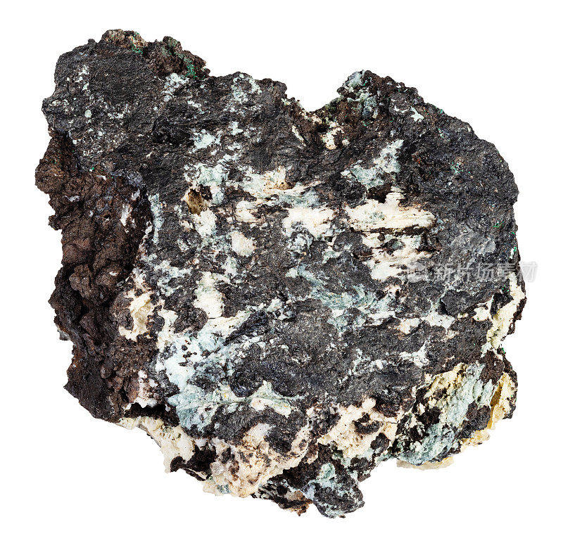 天然原生钛矿岩样