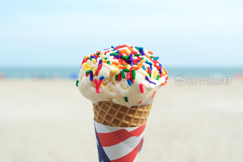 冰淇淋甜筒