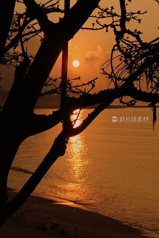 泰国帕岸岛的日出