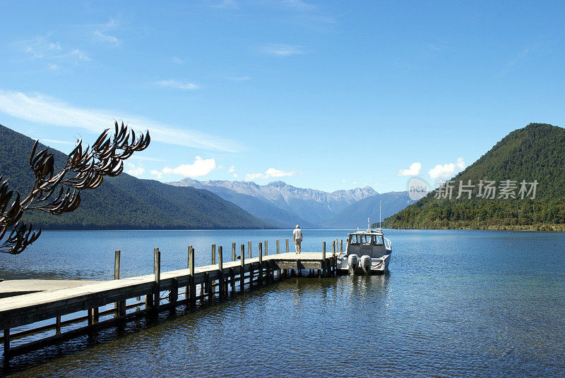 罗托罗阿湖，纳尔逊湖国家公园，新西兰