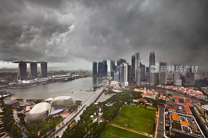 雷暴在新加坡