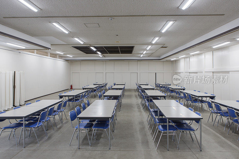 日本京都东映工作室的空餐厅自助餐厅