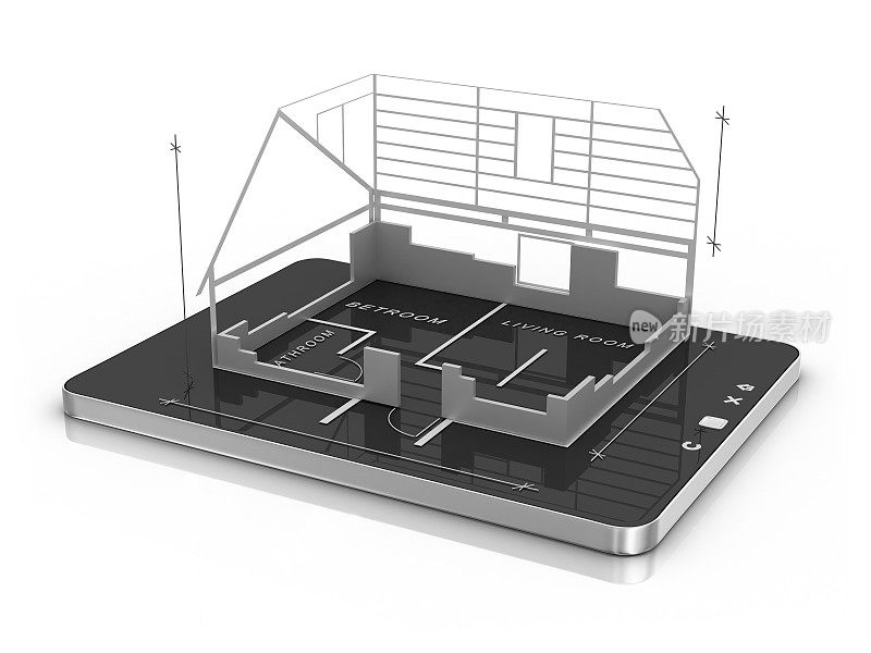 数字平板和住宅项目