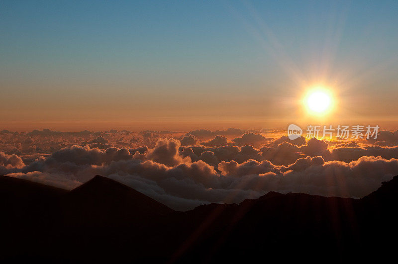 哈雷阿卡拉山日出