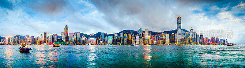 香港，中国全景